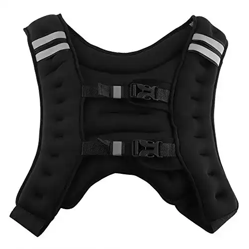 Gewichtsweste Zerone 10 kg , verstellbar, Training mit Gewichten