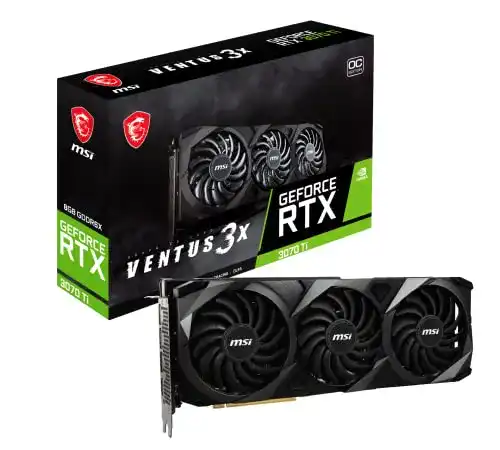 GeForce RTX 3070 Ti MSI VENTUS 3X 8G OC Gaming Grafikkarte