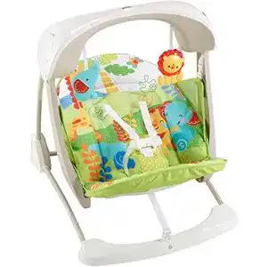 Babyschaukel Fisher-Price Mattel CCN92 2 in 1, Regenwald Design
