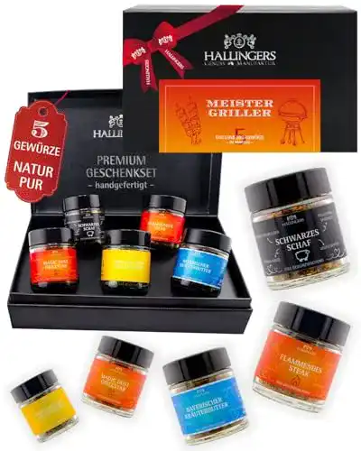 Grillgewürz Hallingers Genuss Manufaktur Hallingers 5er (90g)