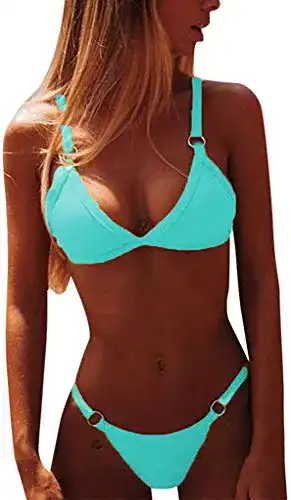 String-Bikini CheChury Sexy Damen Bikini Set Strand Bademode