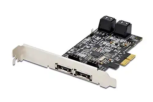 SATA-Controller DIGITUS IO-Karte, PCIe, SATA-III Schnittstellen