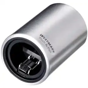 Flaschenöffner Westmark Automatisch, gebürstetes Aluminium, Push&Pull, Silber, 5.3 x 5.3 x 8 cm