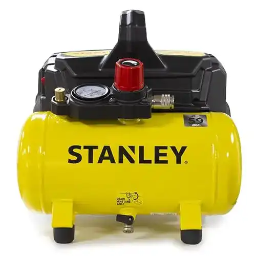 Kompressor ölfrei Stanley 100/8/6 Silent Air Compressor, Giallo