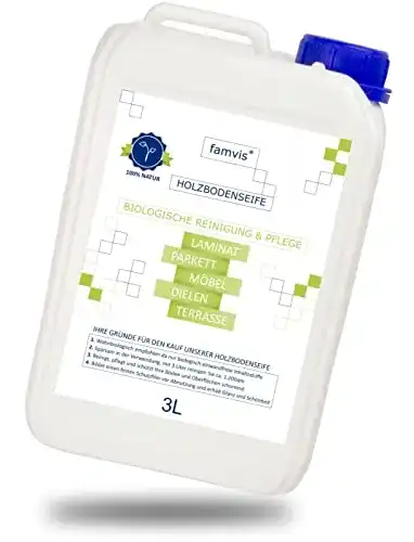 Parkettreiniger famvis Holzbodenseife Bodenreiniger 3 Liter