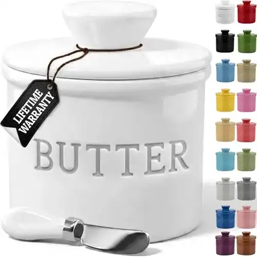 Französische Butterdose PriorityChef, mit Wasserleitung