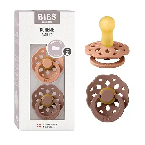 Kirschform-Schnuller Bibs Boheme Schnuller 2er-Pack, BPA-frei