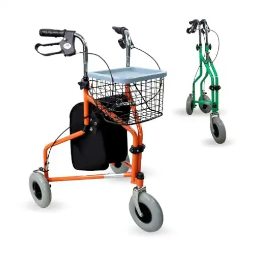 Rollator-3-Räder Mobiclinic, Modell Caleta, Rollator, Stahl