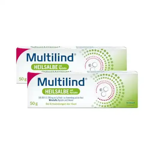 Zinksalbe MULTILIND Heilsalbe, bei Entzündungen der Haut, 100 g