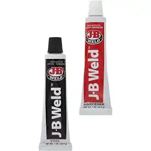 Flüssigmetall JB Weld 2-komponeneten-bindmiddel