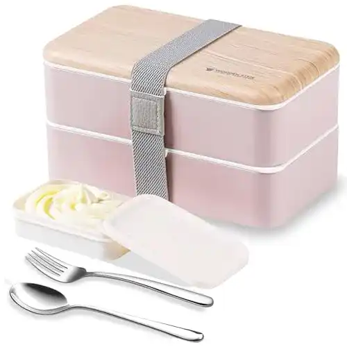 Brotdose Bambus Binoster original bento box mit Besteck
