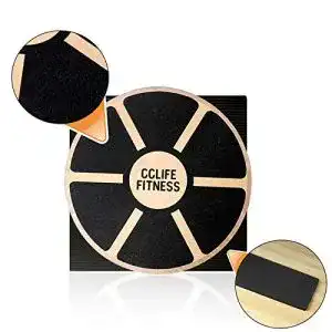 Balance-Board CCLIFE Balance Board 40cm Holz Wackelbrett Balance Kunststoff