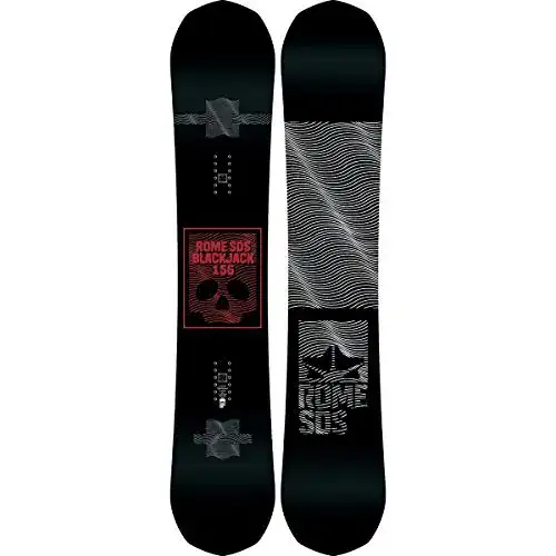 Rome-Snowboards ROME Herren Freestyle Snowboard Blackjack