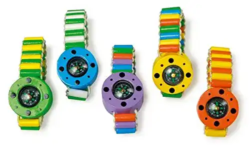 Kinderkompass Small Foot 2021002 7587 Armband Kompass, 5er