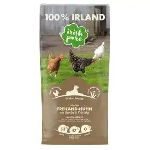 Hundefutter hoher Fleischanteil Irish Pure Senior, 12kg