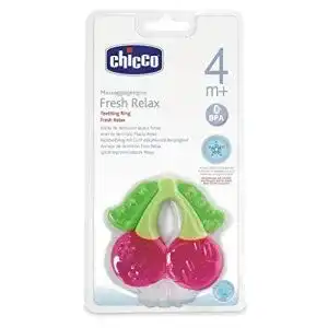 Beißring Chicco Kirsch, mit sterilem Wasser
