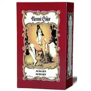 Henna-Haarfarbe Henne Color Henna Färbepulver Mahagoni 100g
