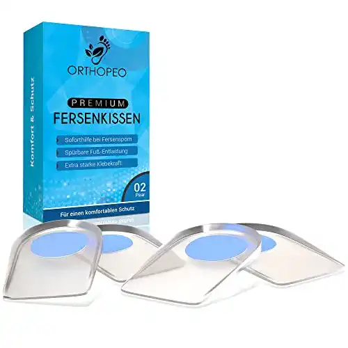 Fersenpolster ORTHOPEO © Premium Fersensporn Einlagen, 2 Paar