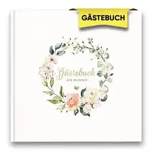Gästebuch LifeDesign Hochzeitsbuch, zur Hochzeit, 21x21cm