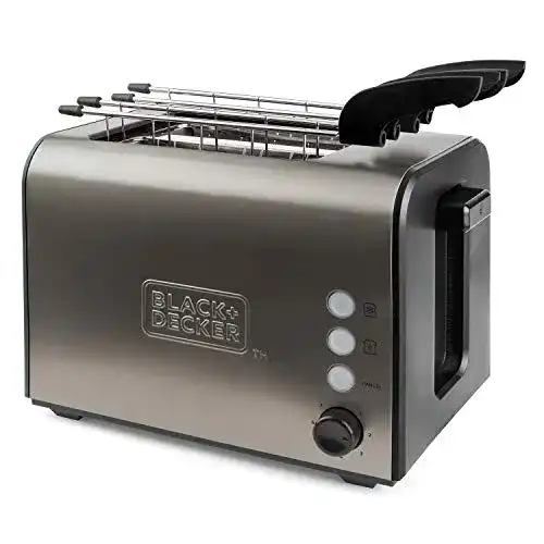 Toaster mit Sandwichzange Black+Decker ES9600090B BXTOA900E