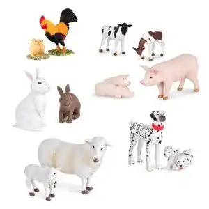 Bauernhoftiere Terra by Battat Terra und Babys Figuren