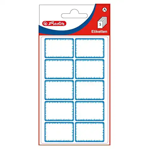 Gefrieretiketten Herlitz 837039, 32 x 24 mm, 50 Stück