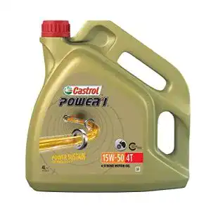 Motoröl-15W50 Castrol POWER1 4T 15W-50, 4 Liter