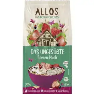 Allos-Müsli Allos Beeren-Müsli, ungesüßt 500 g Bio