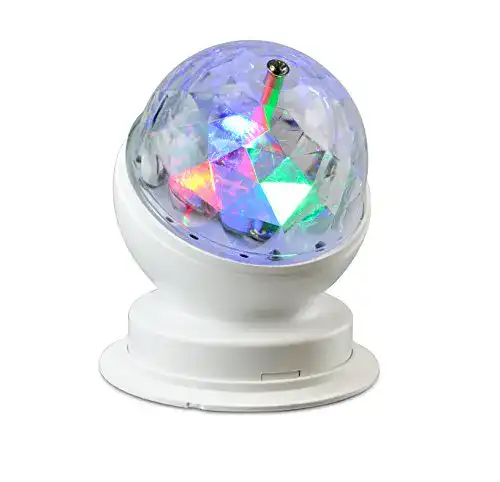 Discokugel Kinder X4-LIFE LED Discokugel, Rotierend, RGB