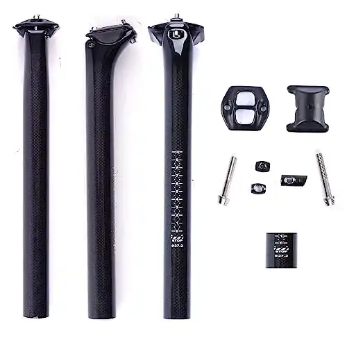 Carbon-Sattelstütze ESEN SP 3k Glänzend Carbon Fiber