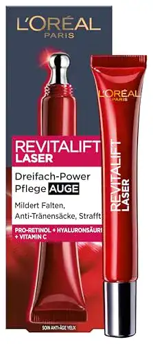 LOréal-Augencreme L’Oréal Paris Augenpflege, Revitalift Laser X3