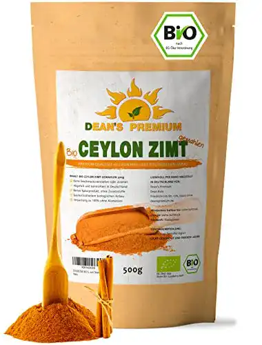 Ceylon-Zimt Dean’s Premium CEYLON ZIMT BIO 500g