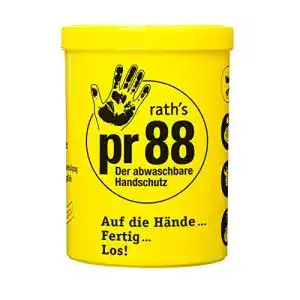 Hautschutzcreme Rath’s pr88 erleichtert die Hautreinigung