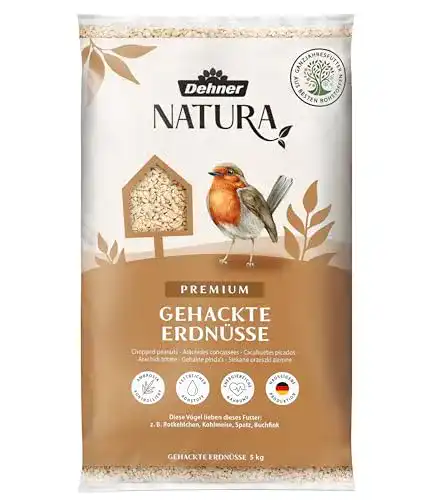 Dehner-Vogelfutter Dehner Natura, gehackte Erdnüsse, 5 kg