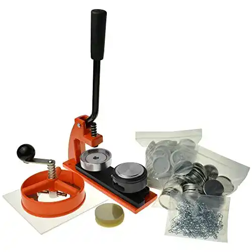 Buttonmaschine Enterprise Products – Micro mit 500 Zubehörteilen