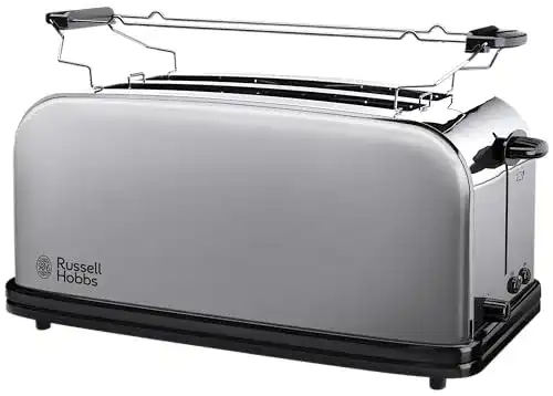 Doppel-Langschlitztoaster Russell Hobbs, inkl. Brötchenaufsatz