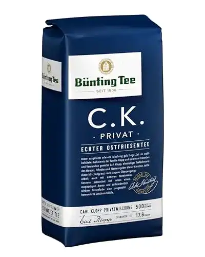 Bünting-Tee Bünting Tee C.K. Privat Echter Ostfriesentee, 2 x 500 g