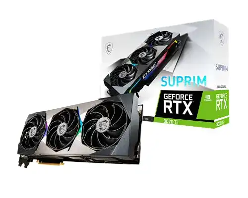 MSI RTX 3070 MSI GeForce RTX 3070Ti SUPRIM 8GB
