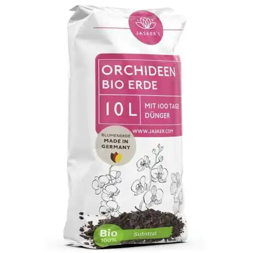 Orchideenerde Jasker’s JASKERS® Mit Dünger 10 L | Luftig Locker