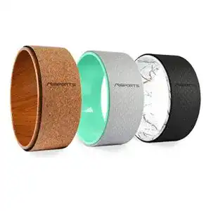 Yoga Wheel MSPORTS – Professional – Hilfsmittel bei Yoga-Übungen