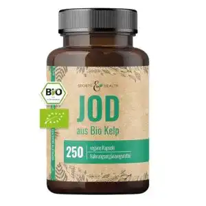 Kelp CDF Sports & Health Solutions Bio Kapseln, 250 Jod Tabletten