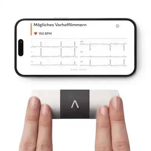 Mobiles EKG-Gerät AliveCor KardiaMobile 6L – mit 6 Kanälen