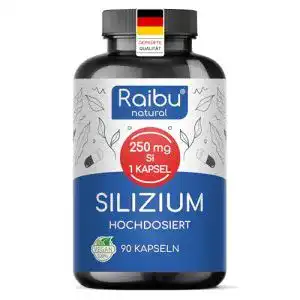 Silizium-Kapseln RAIBU ® Silizium Kapseln hochdosiert 90 Kapseln