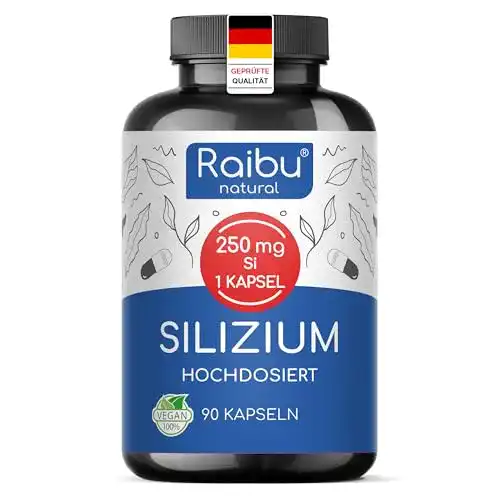Silizium-Kapseln RAIBU ® Silizium Kapseln hochdosiert 90 Kapseln