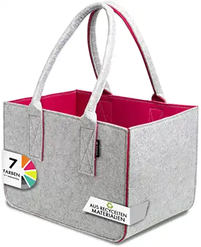 Tragetasche Tebewo Shopping-Bag aus Filz-Stoff, mit Henkel