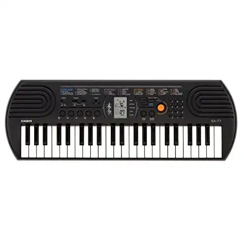 Casio-Keyboard Casio SA-77 Mini-Keyboard mit 44 Tasten