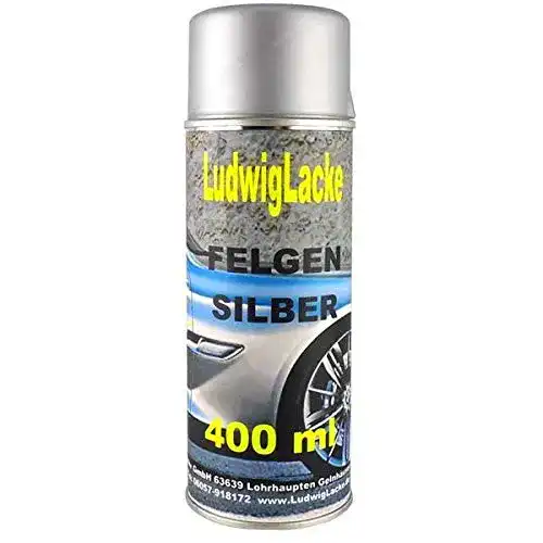 Felgenlack Silber Ludwiglacke Felgensilber 1 Spraydosen Felgenlack