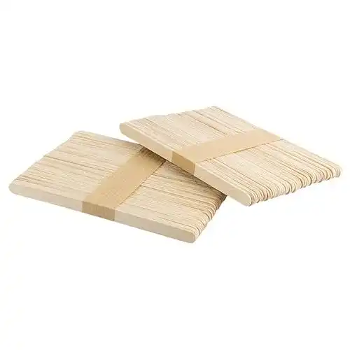 Holzspatel Ideen mit Herz 14 cm lang, 1 cm breit 100 Stück