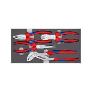 Zangen-Set Knipex in Schaumstoffeinlage 00 20 01 V17