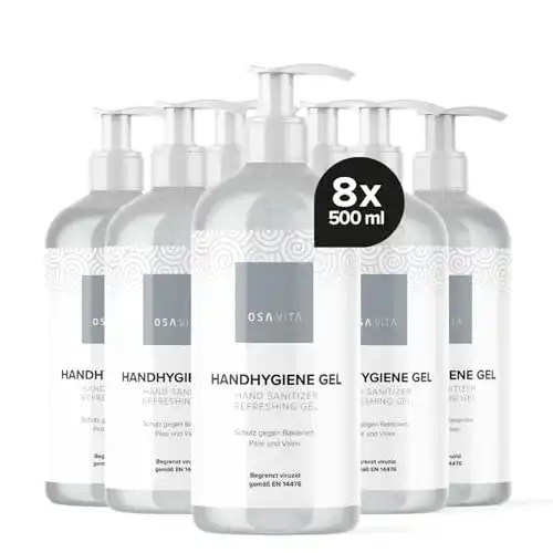 Desinfektionsgel DILIXIN OSAVITA® Handhygiene Gel, 8x 500 ml